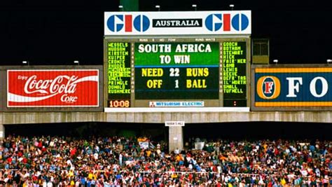 1992 world cup cricket scoreboard.